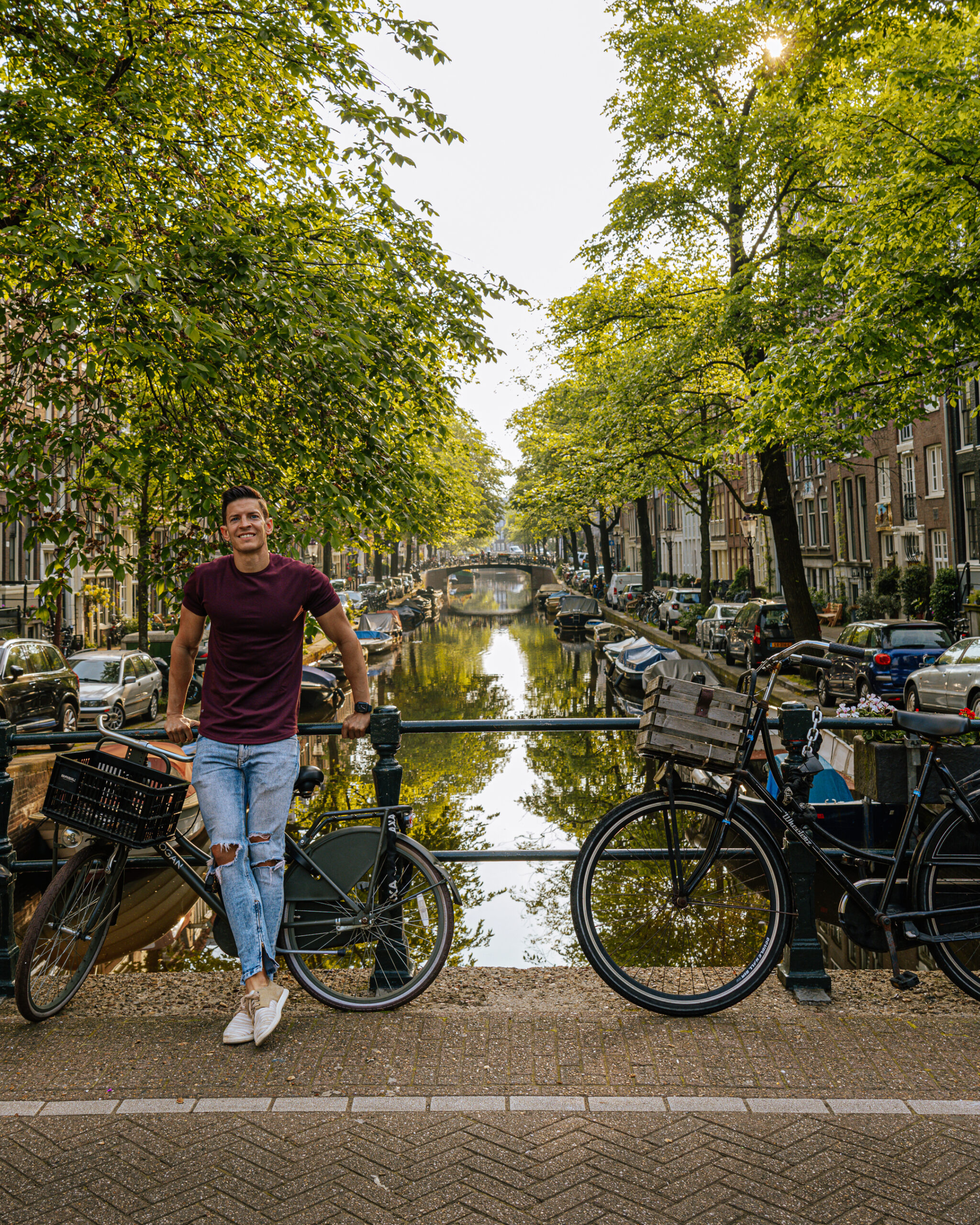 Jordaan canals in Amsterdam