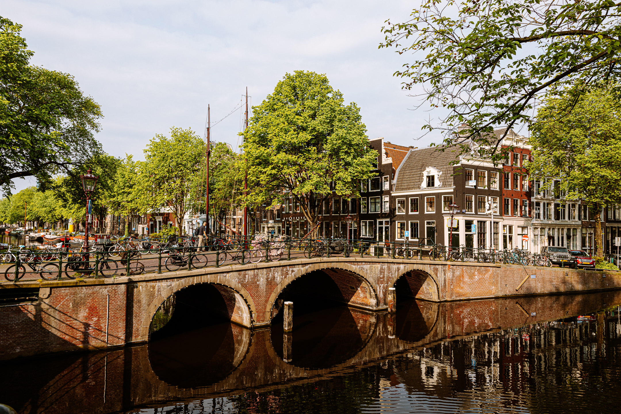 Jordaan canals in Amsterdam